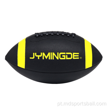 Bola de futebol americano de couro composto personalizado